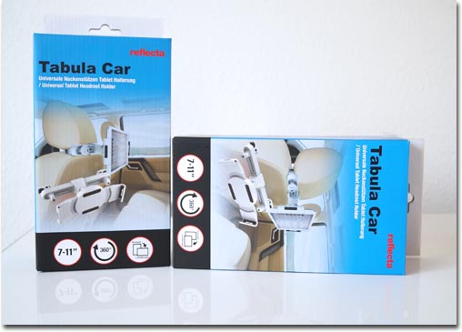 TestMagazine - Tablet-Autohalterung Tabula Car von Reflecta im Praxistest