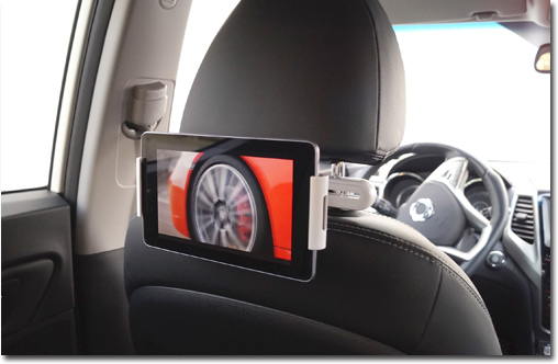 TestMagazine - Tablet-Autohalterung Tabula Car von Reflecta im