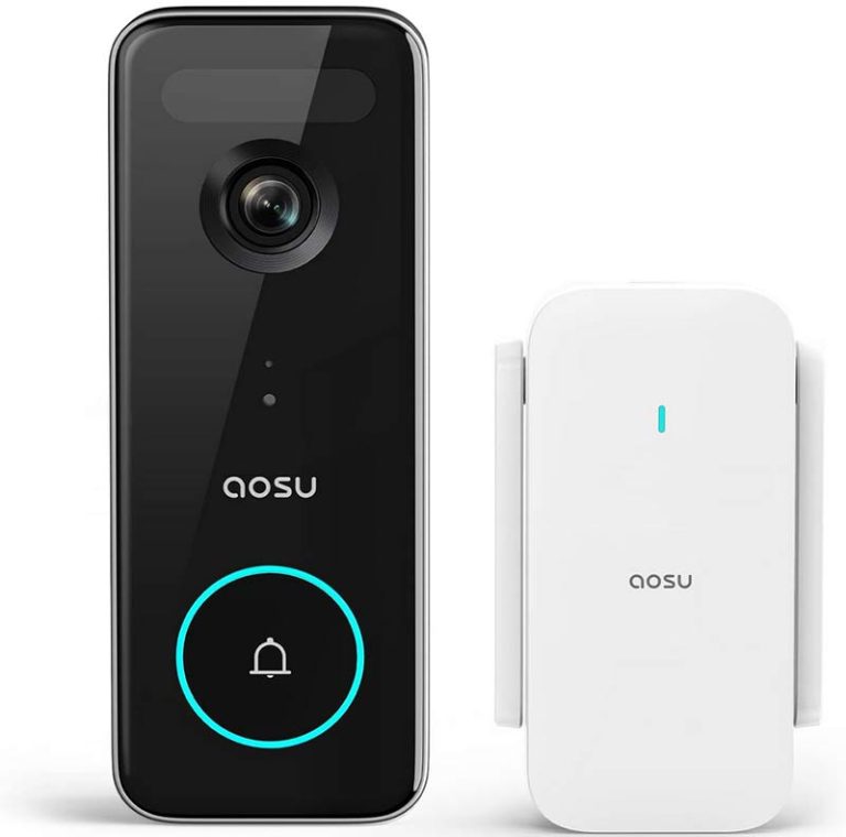 Digitaler Türbuttler: Aosu Video Doorbell mit Wifi Home Base und dreifacher Bewegungserkennung im Praxistest