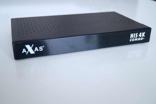 Axas His 4K Combo+ SAT Kabel Linux E2 Receiver UHD