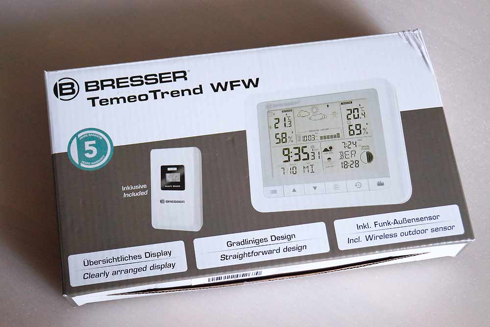 Bresser Funkwetterstation TemeoTrend WF 