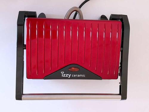 Izzy Panini Sandwichmaker der Grill Spicy Red Collection IZ-2008