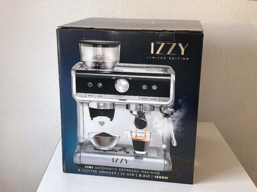 2 in 1 Espresso & Grinder IZ-6007 IZZY Limited Edition