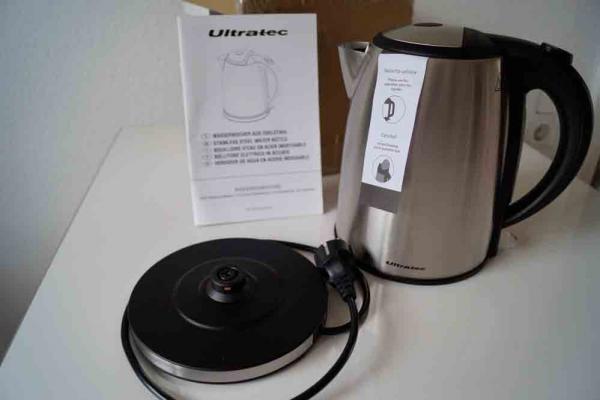 Ultratec WK30 Edelstahl-Wasserkocher 